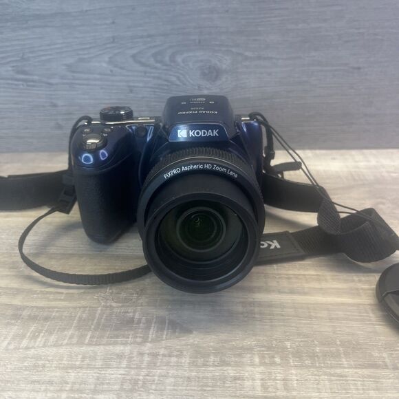 Kodak  Pixpro AZ528 16MP Digital Camera Blue 52X Zoom Extra Battery Charger - Picture 16 of 16